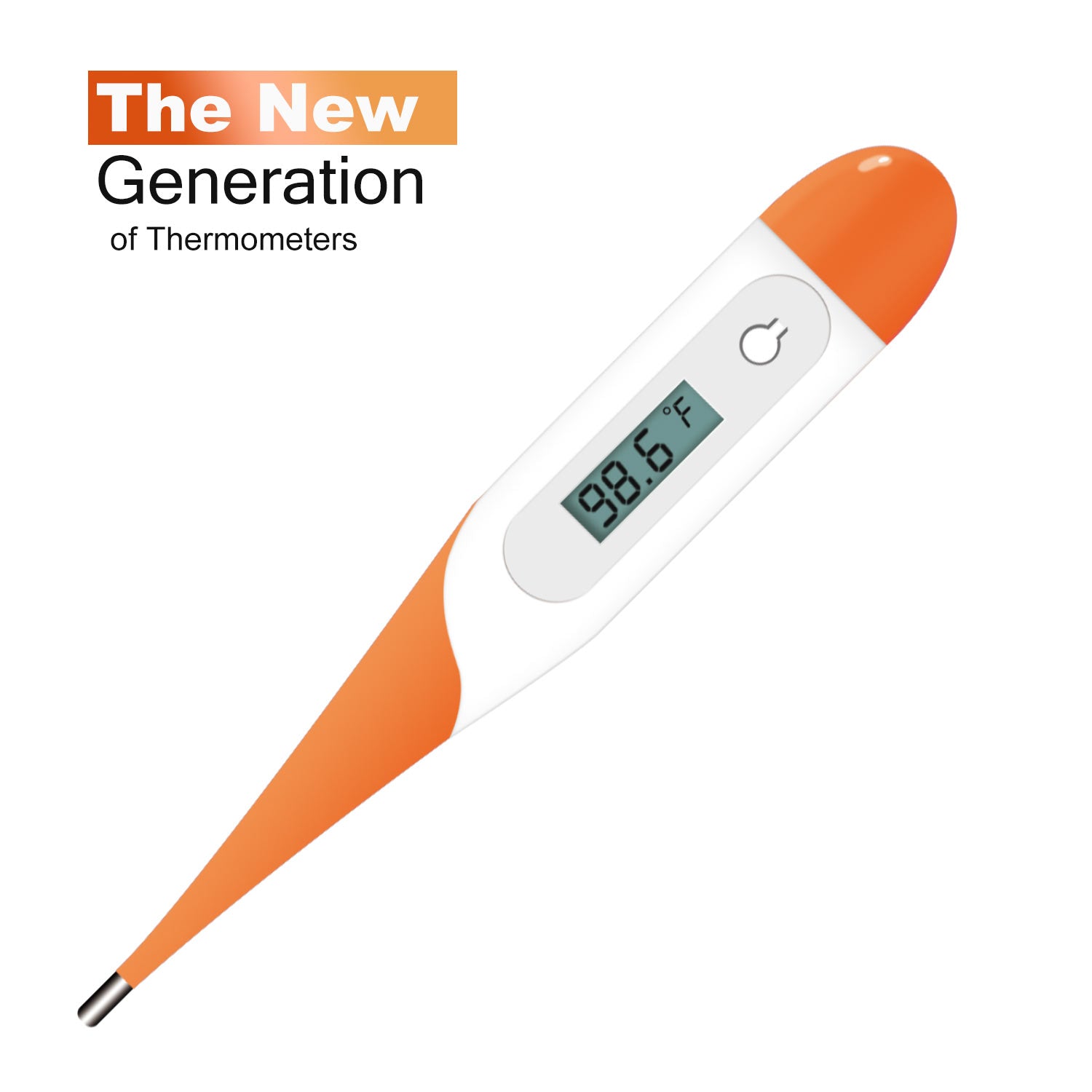 Digital Oral Thermometer for Adult and Kid, Easy@Home Accurate Fast Reading  Body Temperature Thermometer for Oral and Underarm Measurement with Fever